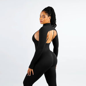 Seamless Tummy-Control Jumpsuit Winteres
