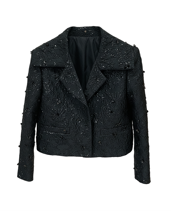 Vinicia Jacquard Floral Blazer Winteres