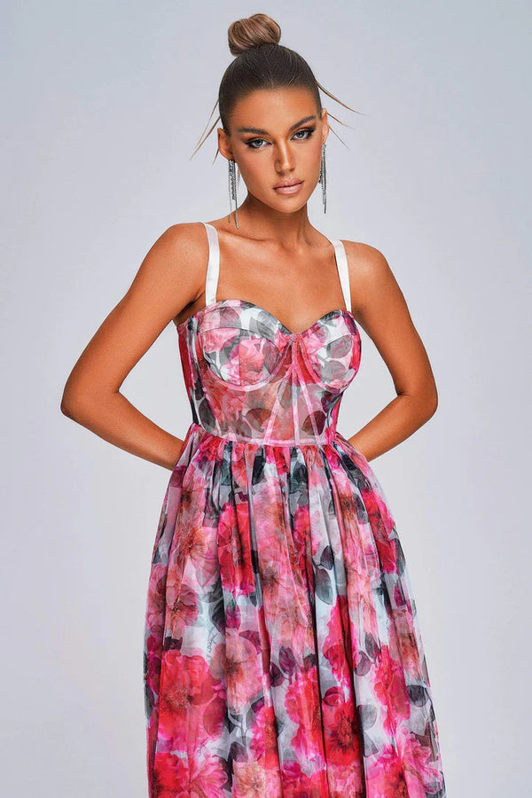 Flora Corset Midi Dress Winteres