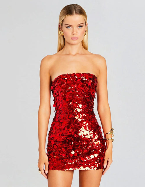 Ola Sparkly Mini Dress Winteres