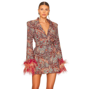 Tailored Blazer Dress Suit Winteres
