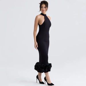 Rosana Halter Midi Dress Winteres