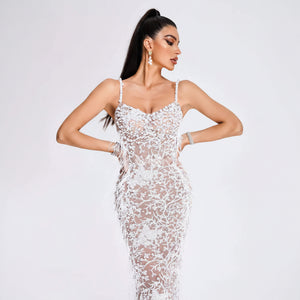 Jemima Beaded Maxi Dress Winteres