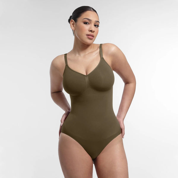 Breathable Seamless Tummy-Control Bodysuit Winteres
