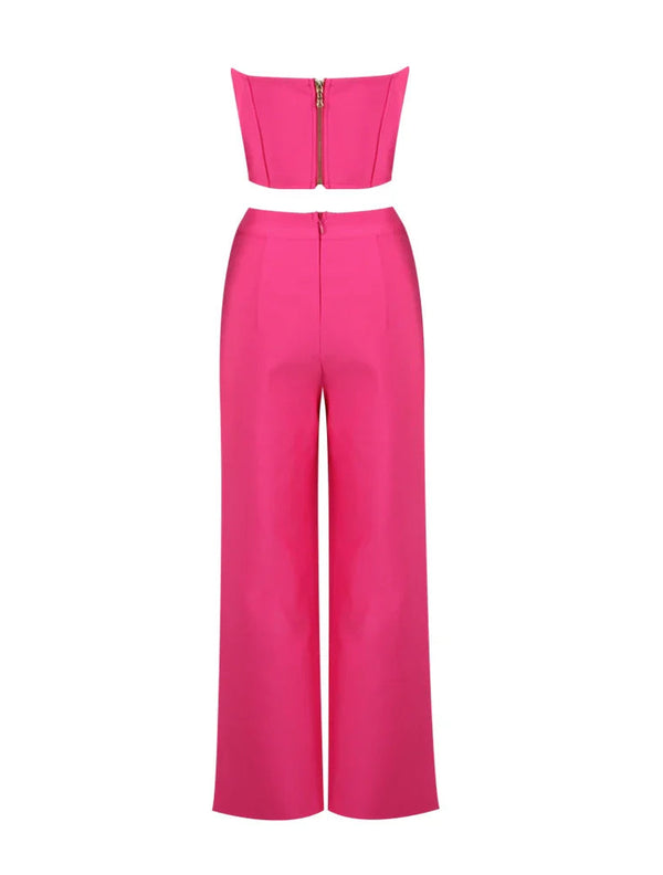 Rhinestone Bandage Two-Piece Winteres