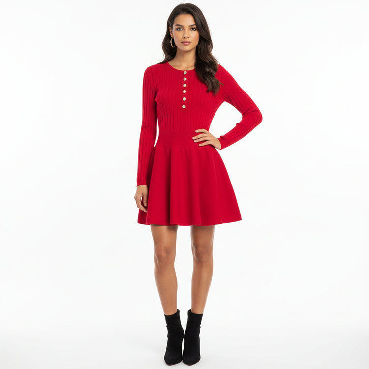 Fiona Knit Mini Dress Winteres