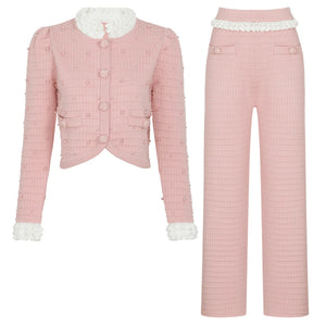 Couture Beaded Knit Suit Winteres