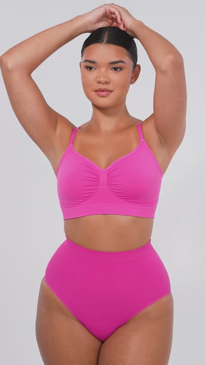 Culotte gainante effet push-up sans coutures