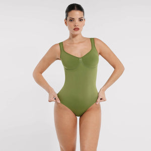 Tummy-Control Seamless Bodysuit Winteres