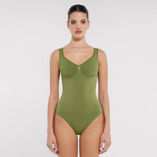 Tummy-Control Seamless Bodysuit Winteres