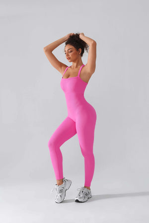 One-Piece Seamless Workout Jumpsuit Winteres